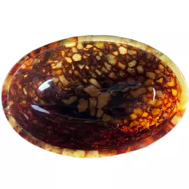 Vase made of amber "Nut"